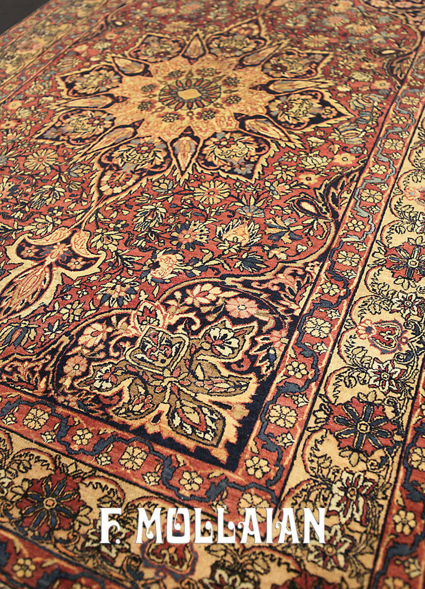 Teppich Persischer Antiker Kerman Ravar n°:81636030